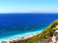 Rhodes coast Royalty Free Stock Photo