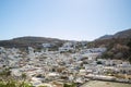RHODES, GREECE: Aerial view over white town Royalty Free Stock Photo