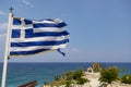 Cave Archangel Michael Panormitis In Rhodes, Greece Royalty Free Stock Photo