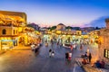 Rhodes, Greece - Hippocrates Square, Greek Islands