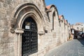 Rhodes, Greece. 05/30/2018. Public library in downtown Royalty Free Stock Photo