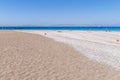 RHODES, GREECE - September 5: People on the beach on summer day