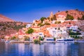 Rhodes, Greece. Symi is a picturesque Greek island in the Aegean Sea