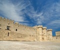 Rhodes Medieval Knights Castle (Palace), Greece Royalty Free Stock Photo