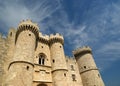 Rhodes Medieval Knights Castle (Palace), Greece Royalty Free Stock Photo