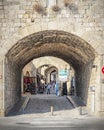 Rhodes Old Town City Wall Archway Market Entrance