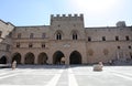 Rhodes Old Town, the Palace of Grand MAsters. Greece Royalty Free Stock Photo