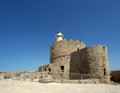 Rhodes Tower of St. Nicholas, Greece Royalty Free Stock Photo