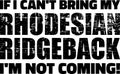 Rhodesian Ridgeback slogan