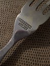 Rhodium plate stamped on 1940s cutlery handle rhodium first used in 1930s for cutlery sets, rhodium is used in plating jewellery s
