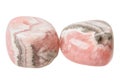 Rhodochrosite beads Royalty Free Stock Photo