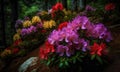 A beautiful photograph of Rhododendron flower