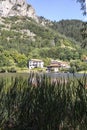 Rhodope Mountains near Smolyan lakes, Bulgaria Royalty Free Stock Photo