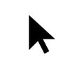 Computer Mouse Pointer Icon Cursor Arrow Symbol Royalty Free Stock Photo