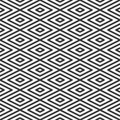Rhombic tile. Geometric seamless pattern. Royalty Free Stock Photo