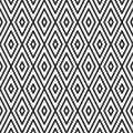 Rhombic tile. Geometric seamless pattern Royalty Free Stock Photo