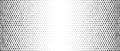 Rhombus gradient halftone texture. Diamond shape dots fading background. Abstract geometric particle vanishing backdrop