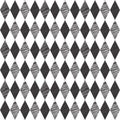 Rhombus retro seamless background