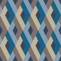 Rhombuses. Original decorative scandinavian style modern pattern