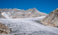 Rhone glacier in the swiss Alps. Furka pass, Switzerland Royalty Free Stock Photo