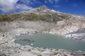 Rhone Glacier in Switzerland Royalty Free Stock Photo