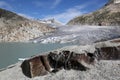 Rhone Glacier in Switzerland Royalty Free Stock Photo