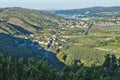 Rhone River Valley near Vienne Royalty Free Stock Photo