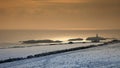 Rhoscolyn in winter Royalty Free Stock Photo