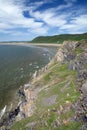 Rhossili bay - Gower Peninsula. Wales