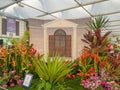 RHS Chelsea Flower Show 2017. A Barbados Horticultural Society display at the Great Pavilion. Royalty Free Stock Photo