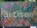 RHS Chelsea Flower Show 2017. Colorful artisan gardens tablet.