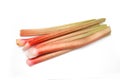 Rhubarb stalks