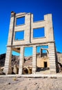 Rhyolite ghost town Royalty Free Stock Photo