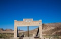 Rhyolite Ghost town near Beatty USA Royalty Free Stock Photo