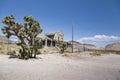 Rhyolite Ghost Town Train Depot