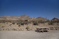 Rhyolite Ghost Town Royalty Free Stock Photo