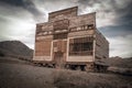 Rhyolite Mercantile in the abandoned ghost town of Rhyolite, Nevada Royalty Free Stock Photo