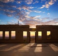 Rhyolite Sunset Royalty Free Stock Photo