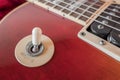 Electric guitar toggle switch