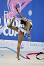 rhythmic gymnast Evgeniya Kanaeva WC Pesaro 2010