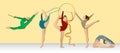 Rhythmic Gymnastics: Full Color Group