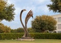 `Rhythms of the Metropolis` by Andrew Rogers, Hall Park, Frisco, Texas