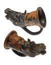 Rhyton vessel in form of horse head