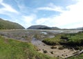 Ria de Tinamenor at low tide