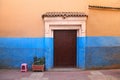 Riad door in Taroudant, Morocco