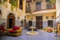 Riad in Marrakesh, Morocco Royalty Free Stock Photo
