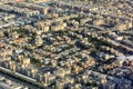 Riad, Saudi Arabia, February 14 2020: Aerial view of Riyadh downtown in Saudi Arabia. Photos were taken from the Skybridge in the