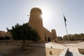 Riad, Saudi Arabia, February 15 2020: Old Al Masmak fort in downtown Riyadh, Kingdom of Saudi Arabia