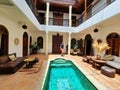 Riad traditional hotel Royalty Free Stock Photo