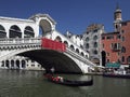 Rialto Bridge and the Grand Canal in Venice